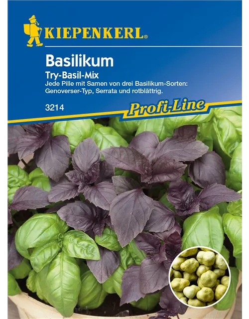 Basilikum Simply Herbs Try-Basil-Mix O