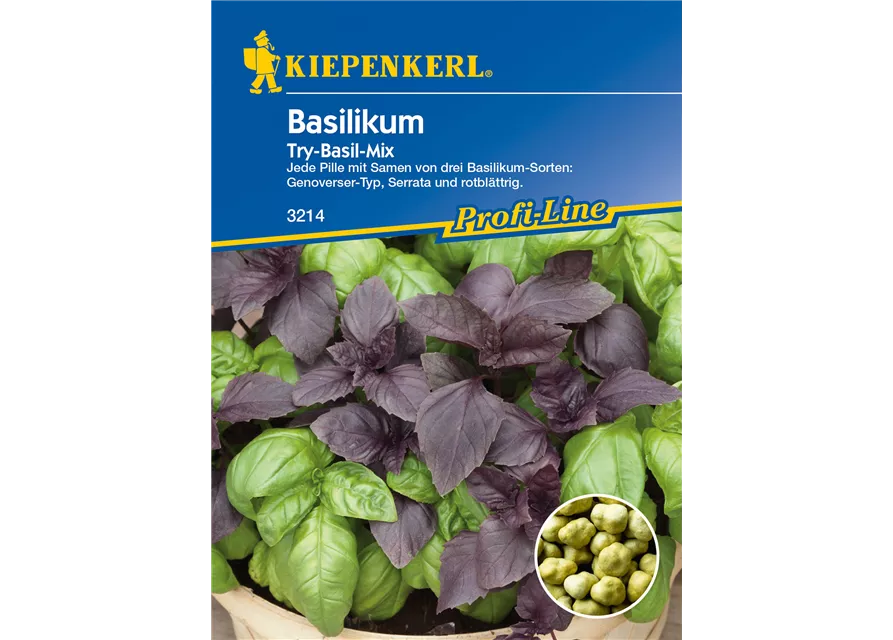 Basilikum Simply Herbs Try-Basil-Mix O