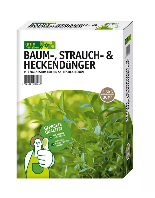 Baum-Strauch+HeckenDünger 2,5kg 7+4+8+4