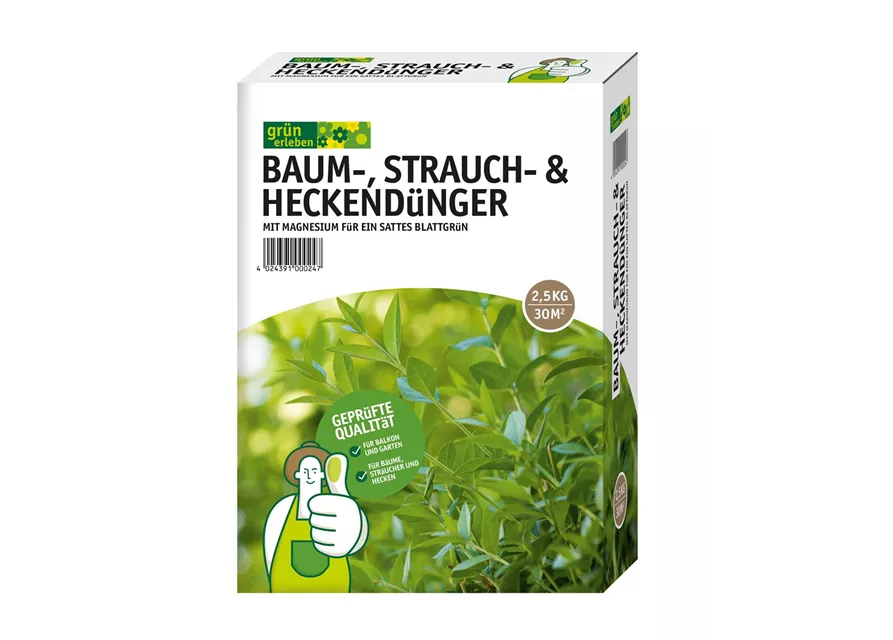 Baum-Strauch+HeckenDünger 2,5kg 7+4+8+4