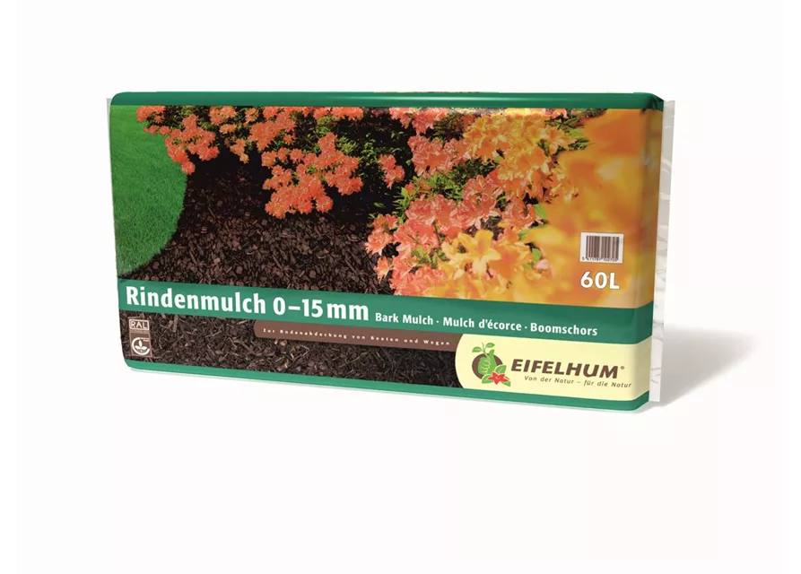 Eifelhum Rindenmulch 0/15 60l 