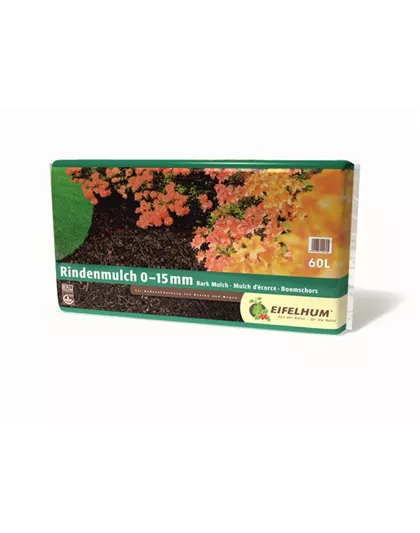 Eifelhum Rindenmulch 0/15 60l 